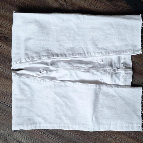 Nwt Edwin Endurance White Ankle Fray Jean Size 31 - Picture 3 of 7